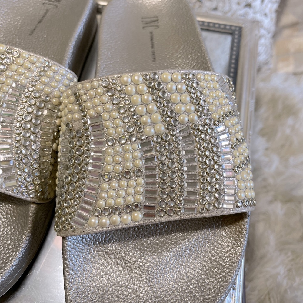 Inc Concepts Metallic Slides - image 4